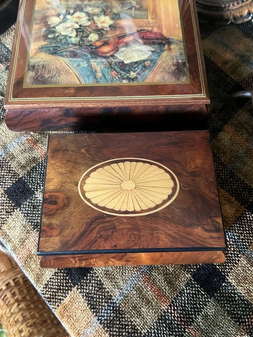 Very Nice Reuge Romance Music Box/jewelry Box 5590 Amazing Grace - ,
